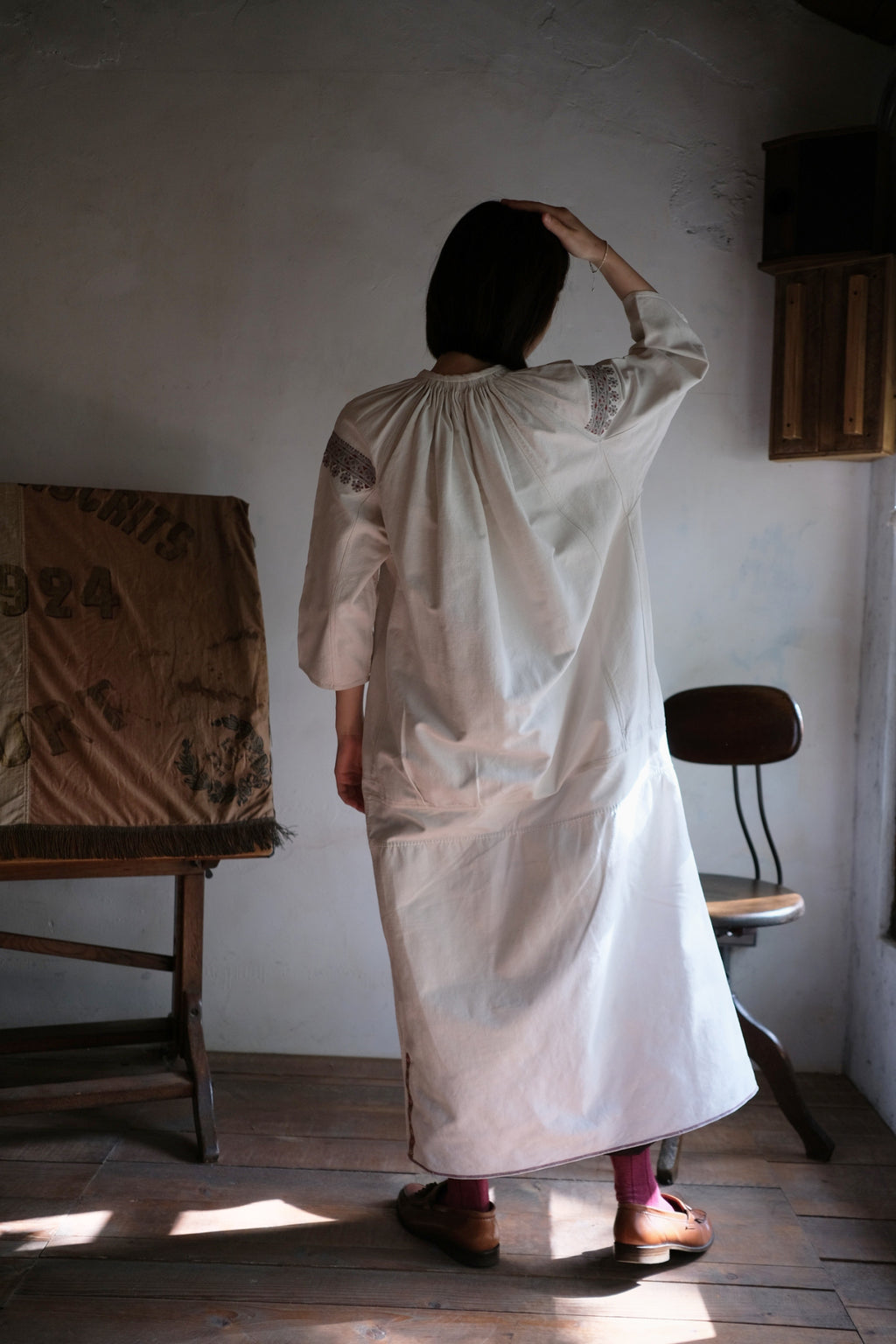 1930-1940’s Ukraine Vyshyvanka Folk Dress / 烏克蘭洋裝