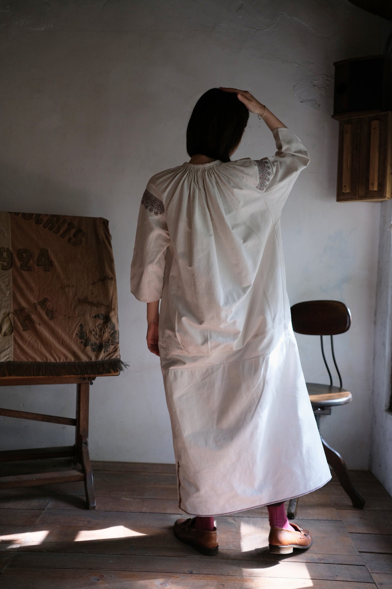 1930-1940’s Ukraine Vyshyvanka Folk Dress / 烏克蘭洋裝