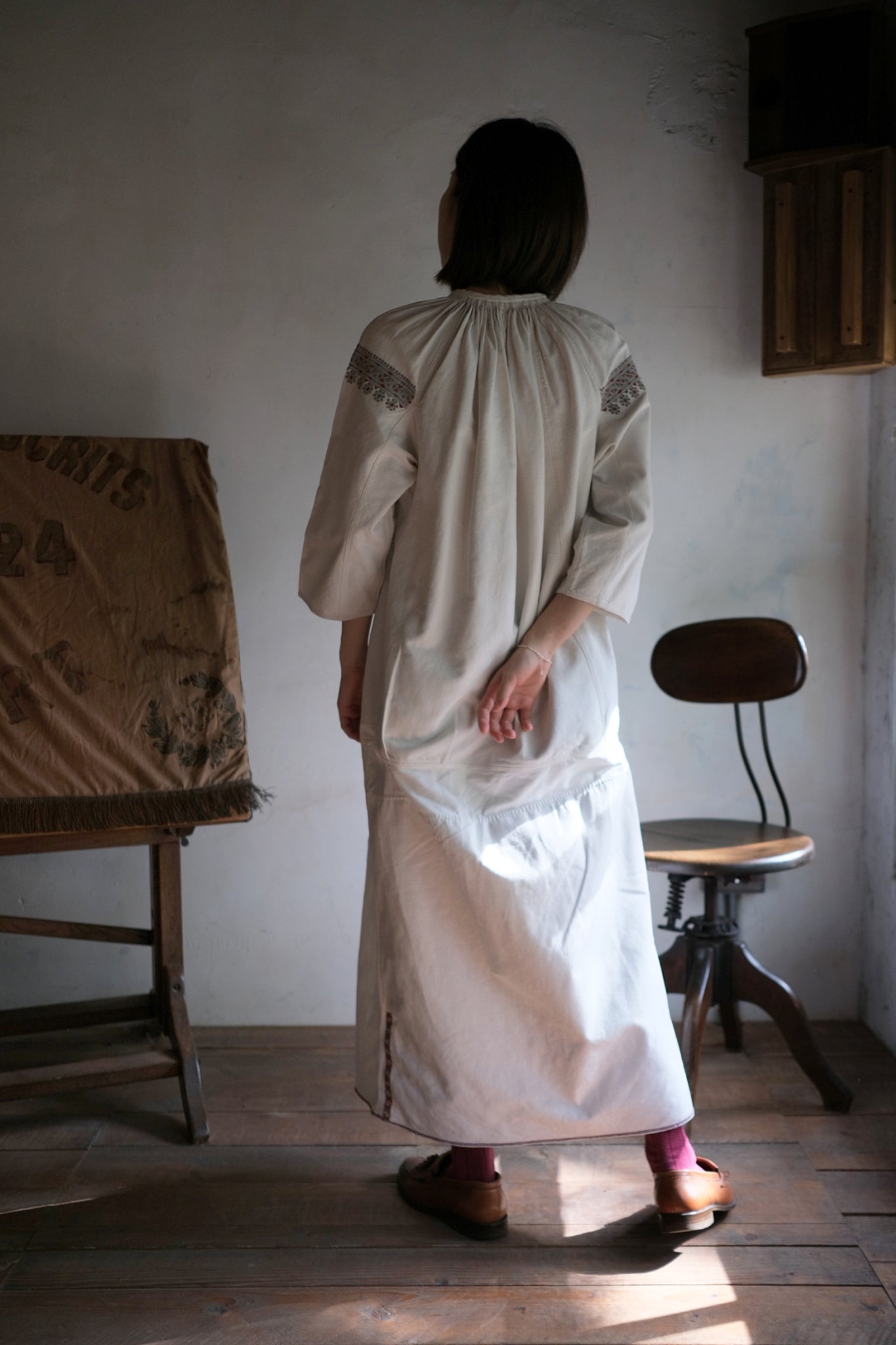 1930-1940’s Ukraine Vyshyvanka Folk Dress / 烏克蘭洋裝