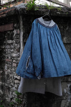 Early 20th.C Hand Embroider Farmer Smock / 手工刺繡農用罩衫