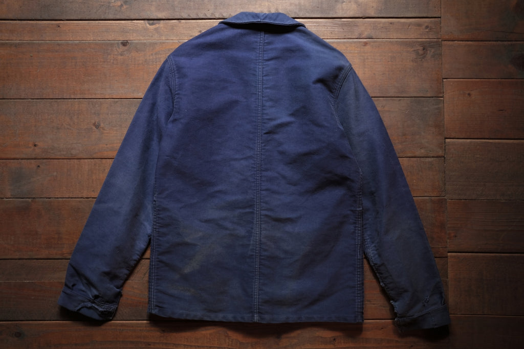 1950's " Le Mont St Michel " French  Moleskin Work Jacket / 法國工作外套