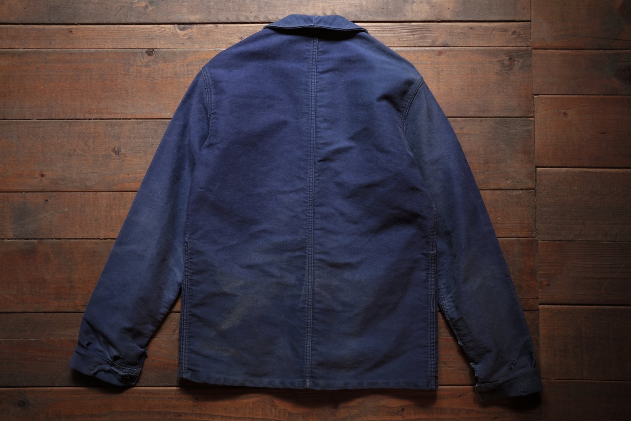 1950's " Le Mont St Michel " French  Moleskin Work Jacket / 法國工作外套