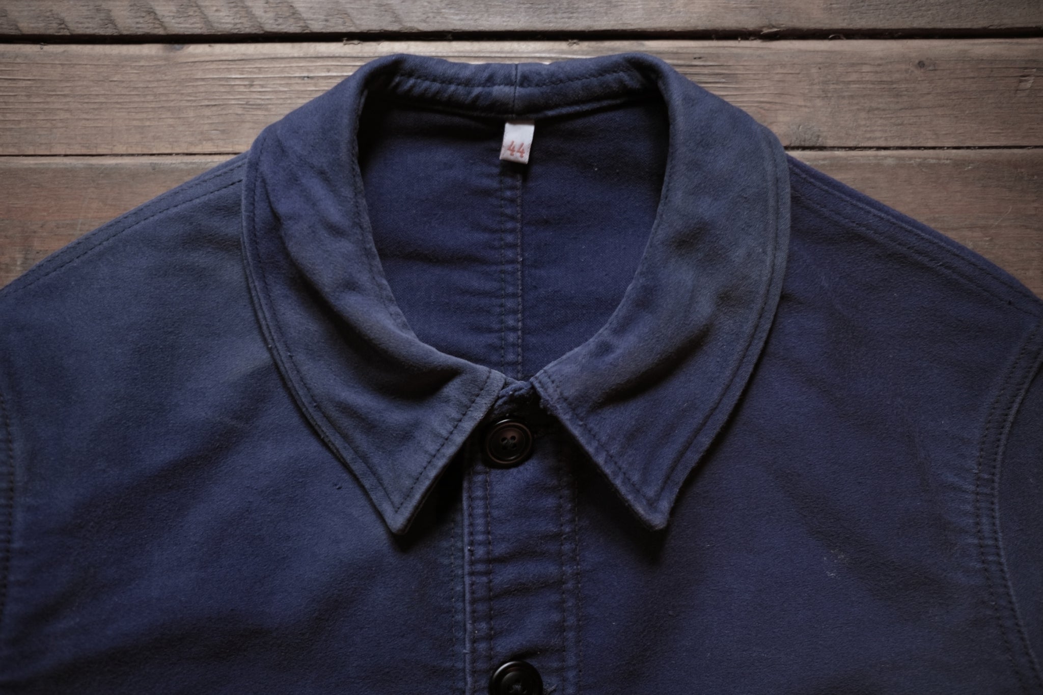1950's " Le Mont St Michel " French  Moleskin Work Jacket / 法國工作外套