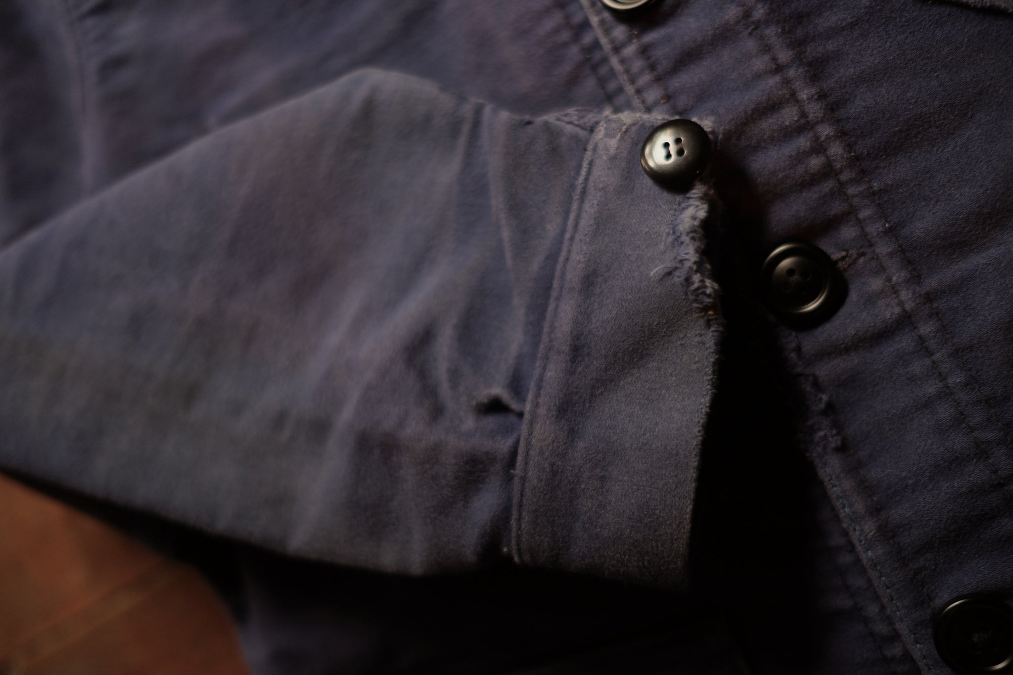 1950's " Le Mont St Michel " French  Moleskin Work Jacket / 法國工作外套