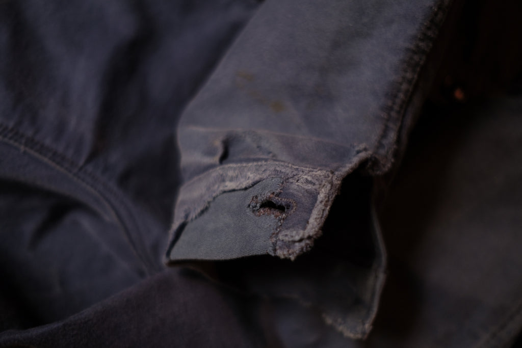 1950's " Le Mont St Michel " French  Moleskin Work Jacket / 法國工作外套