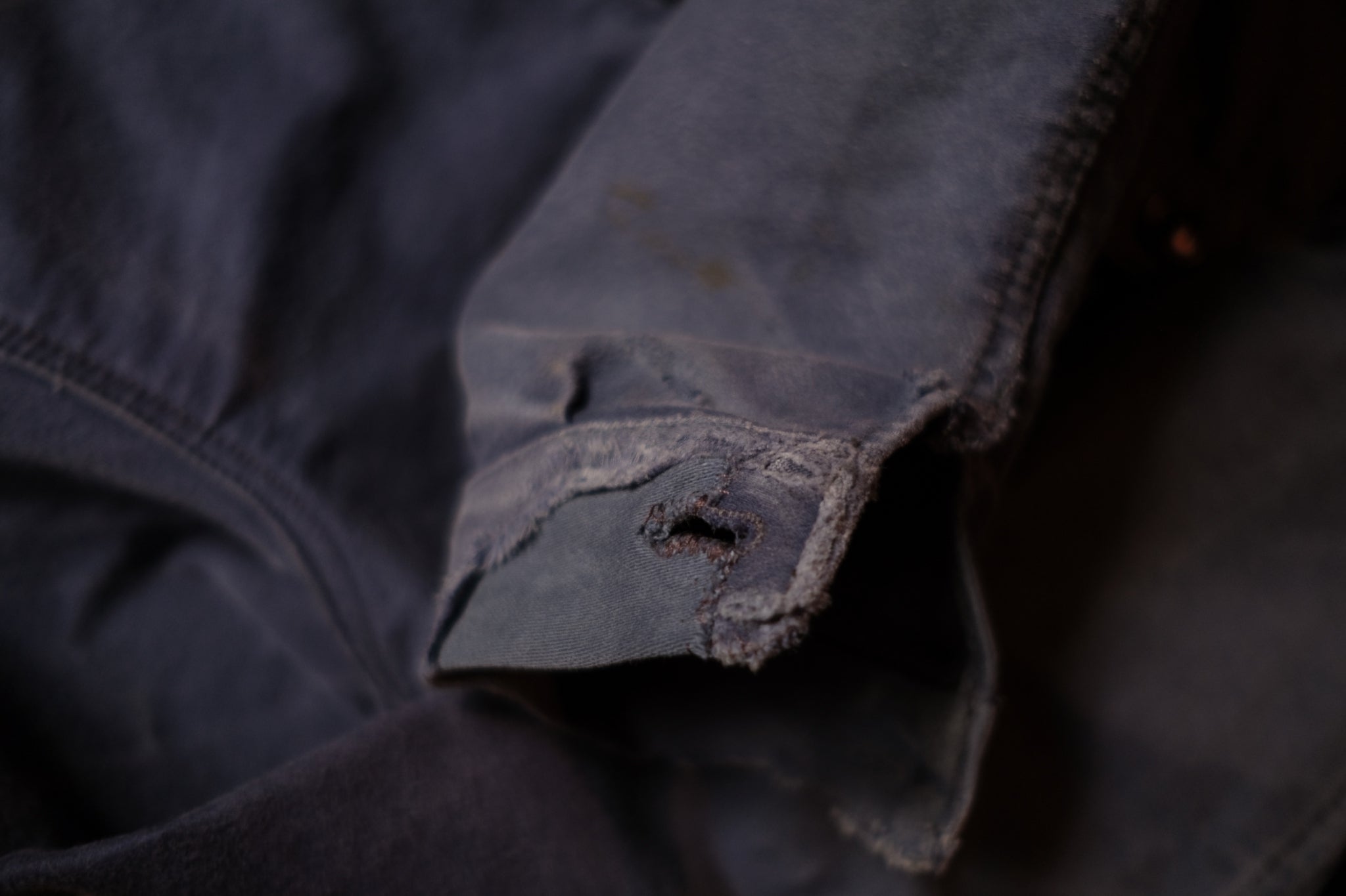 1950's " Le Mont St Michel " French  Moleskin Work Jacket / 法國工作外套