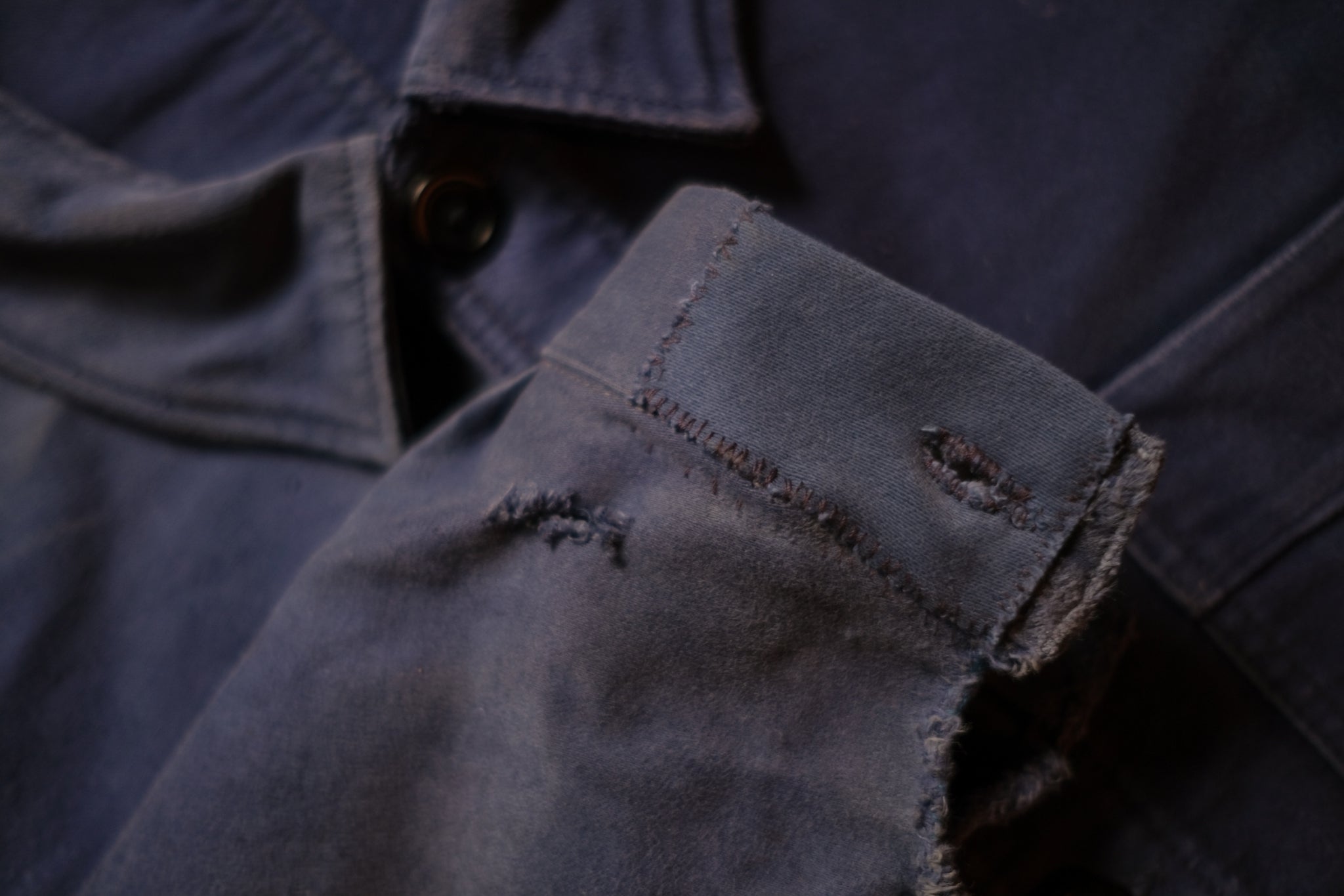 1950's " Le Mont St Michel " French  Moleskin Work Jacket / 法國工作外套