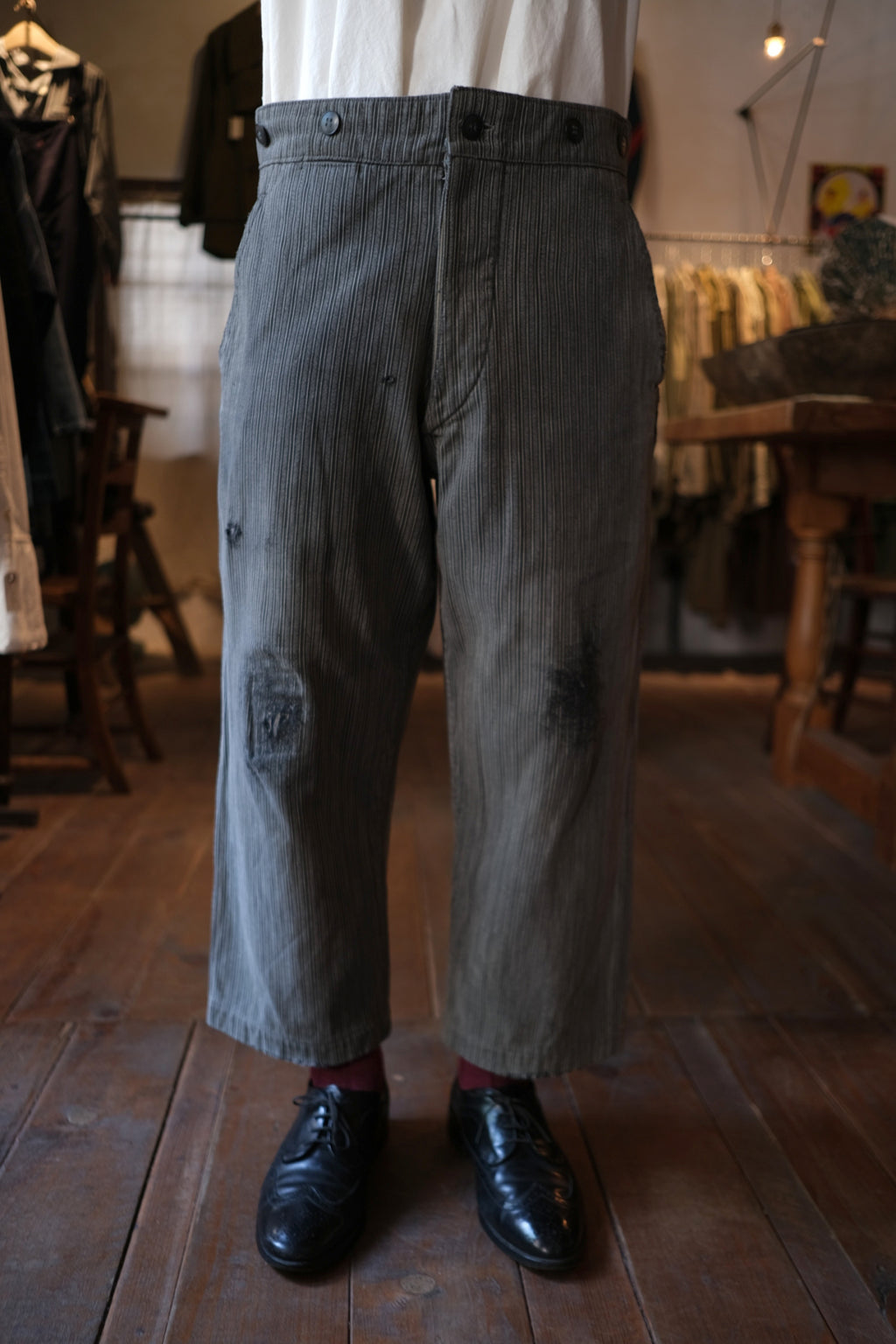 1940's French Farmer Work Trousers