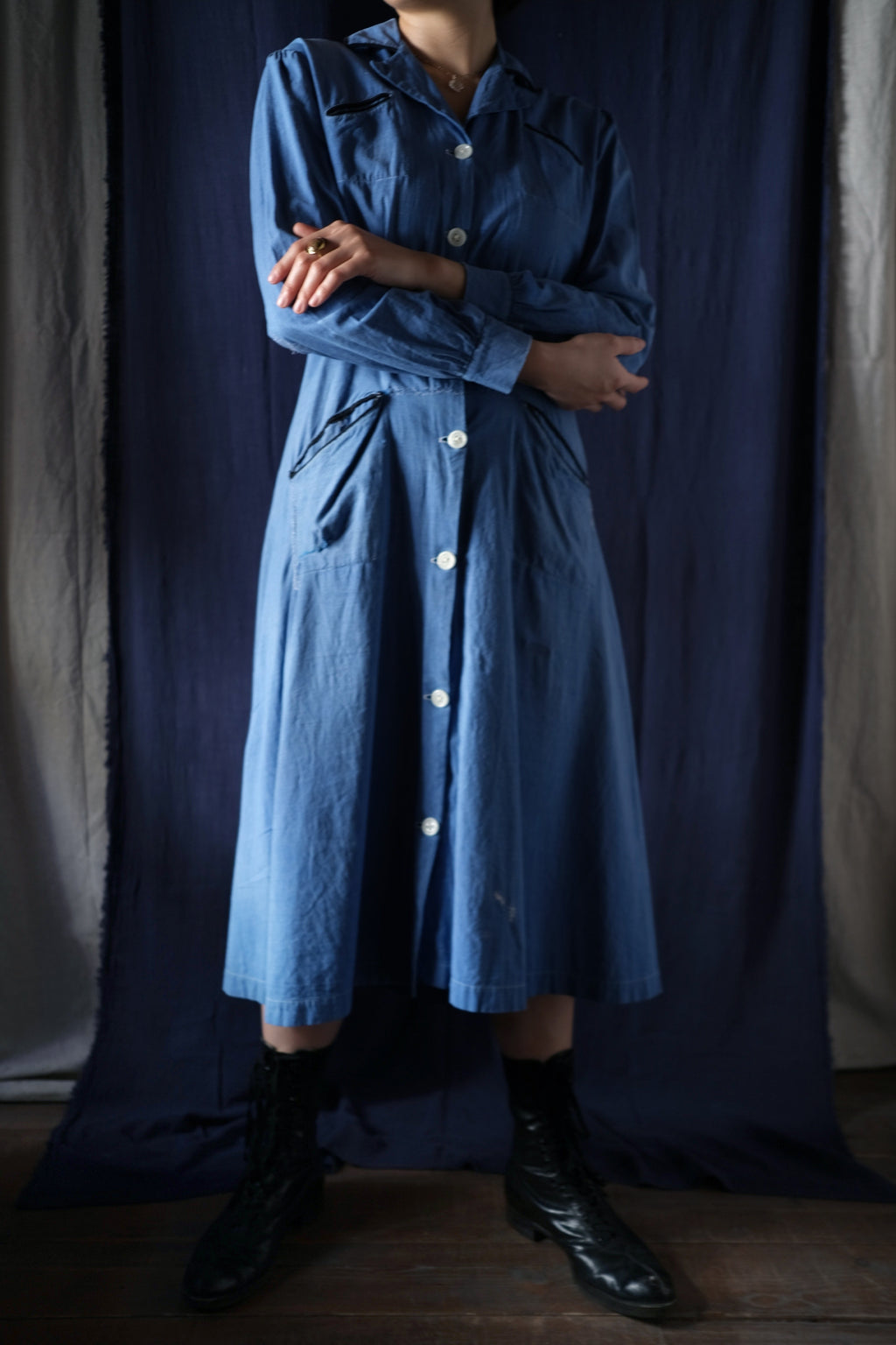1950’s French Work Dress / 法國工作洋裝