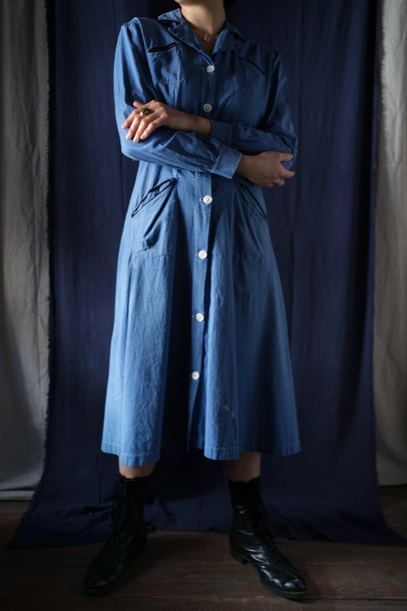 1950’s French Work Dress / 法國工作洋裝
