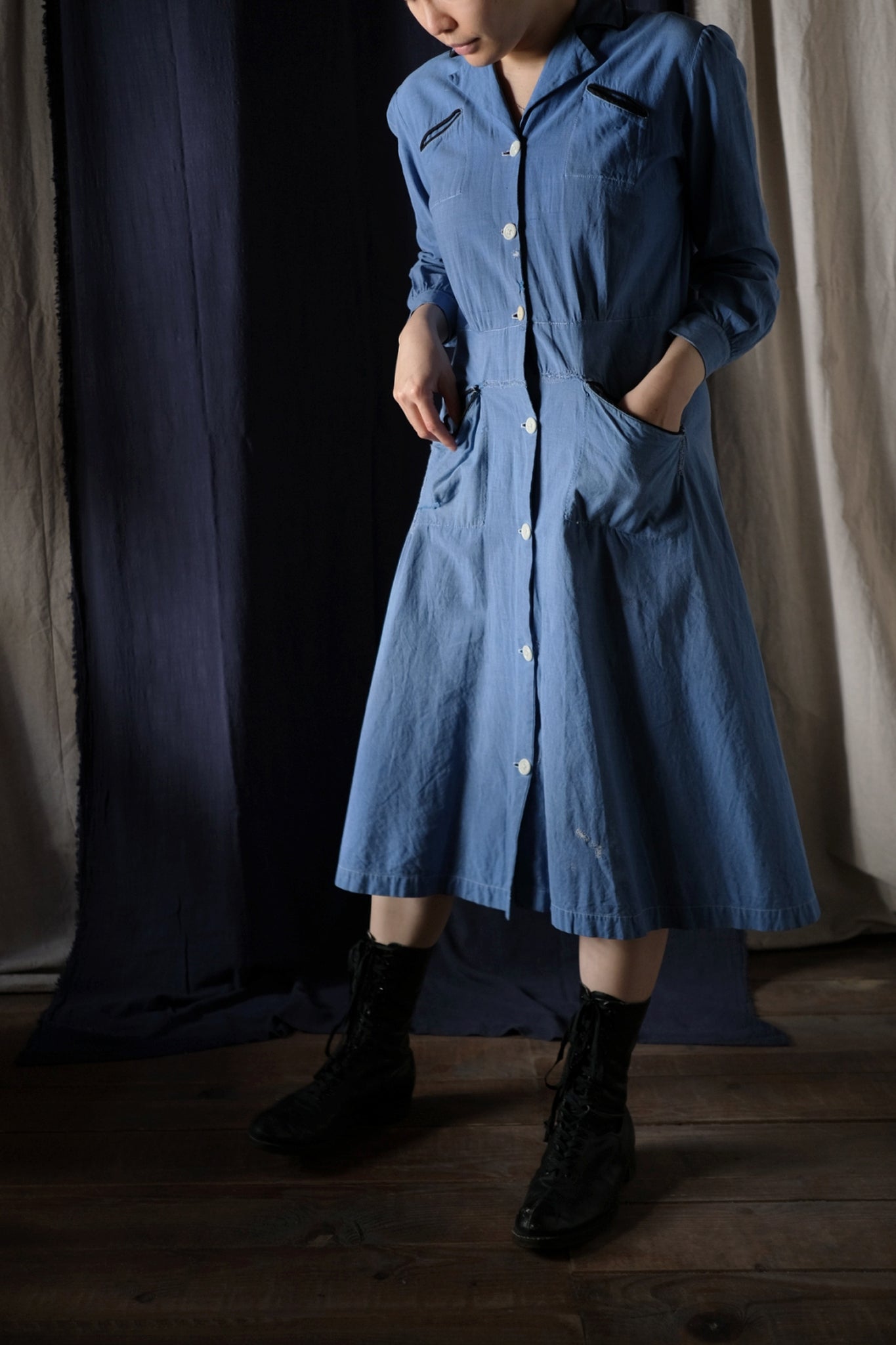 1950’s French Work Dress / 法國工作洋裝