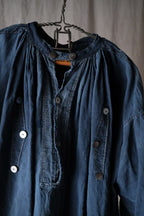 Early 20th C. French “Biaude” / French Biaude linen blouse