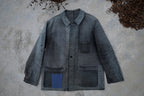 1950's “Dumont d’Urville” French Black Moleskin Work Jacket / 法國黑色工作外套