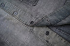 1950's “Dumont d’Urville” French Black Moleskin Work Jacket / 法國黑色工作外套
