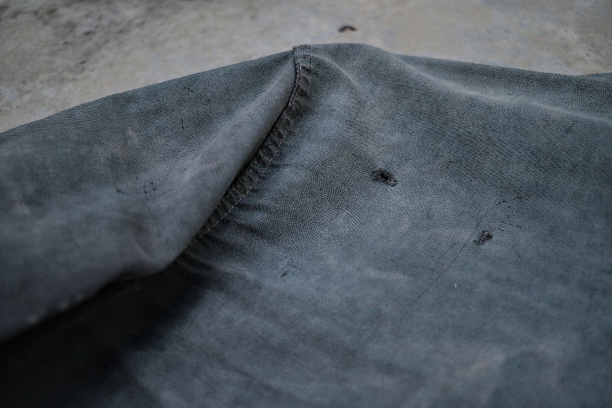 1950's “Dumont d’Urville” French Black Moleskin Work Jacket / 法國黑色工作外套