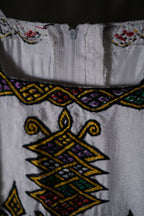 1980's Ethiopian "Kemis" Folk Dress / 衣索比亞民俗洋裝