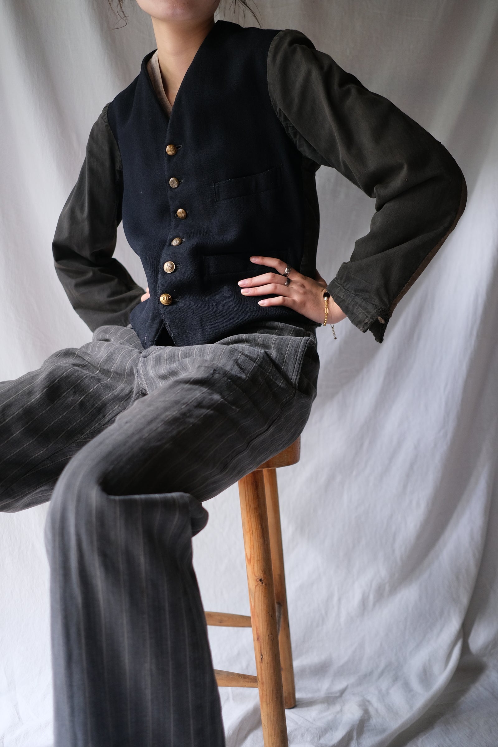 1940’s French Farmer Work Trousers / 法國農用工作褲