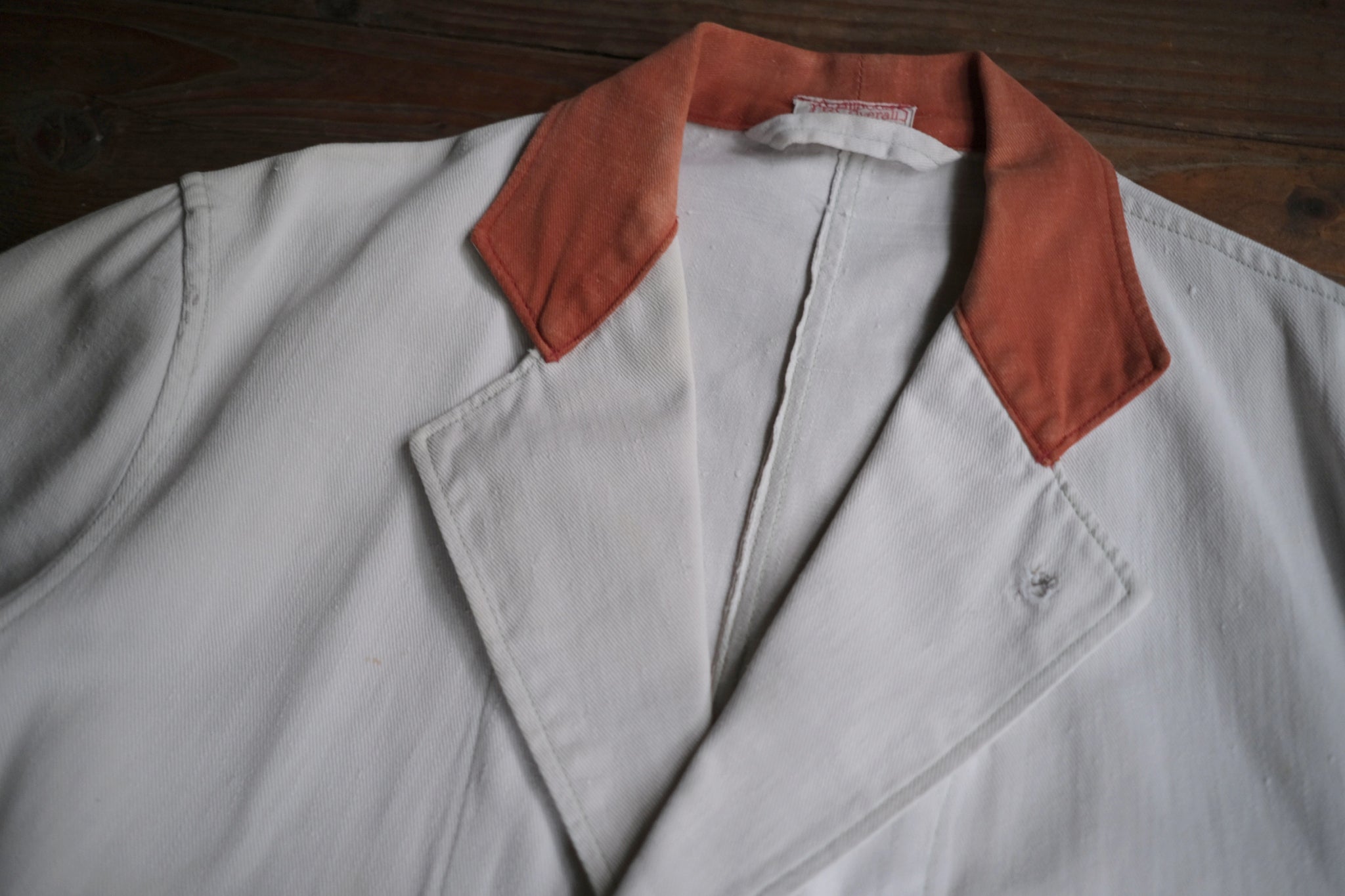 1940’s British Milkman Delivery Work Jacket / 英國牛奶外送員外套