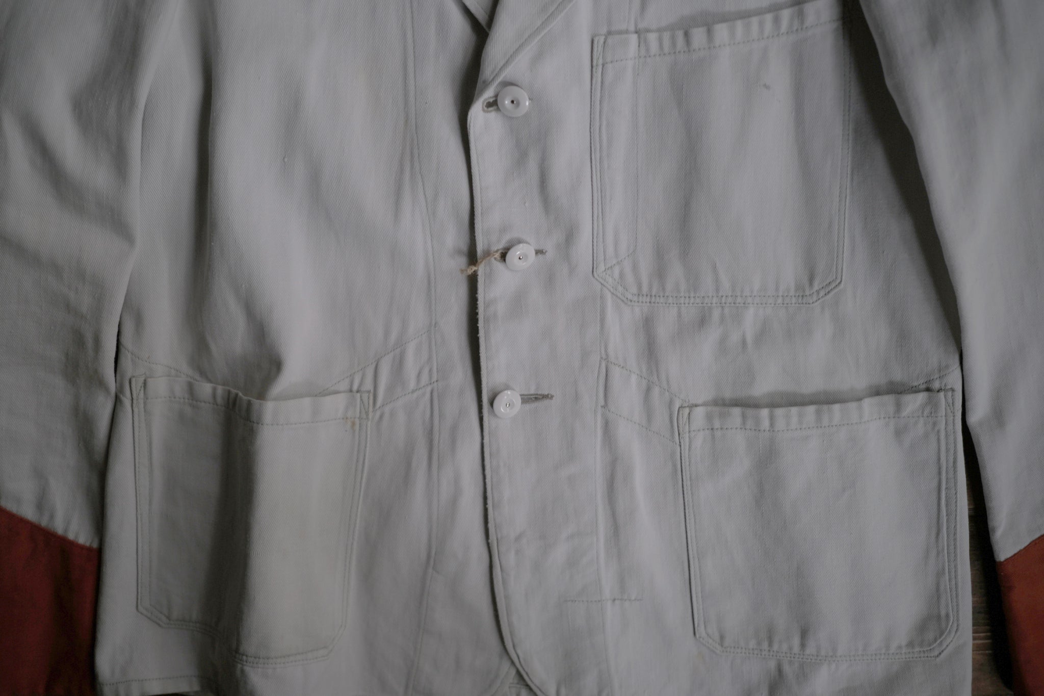 1940’s British Milkman Delivery Work Jacket / 英國牛奶外送員外套