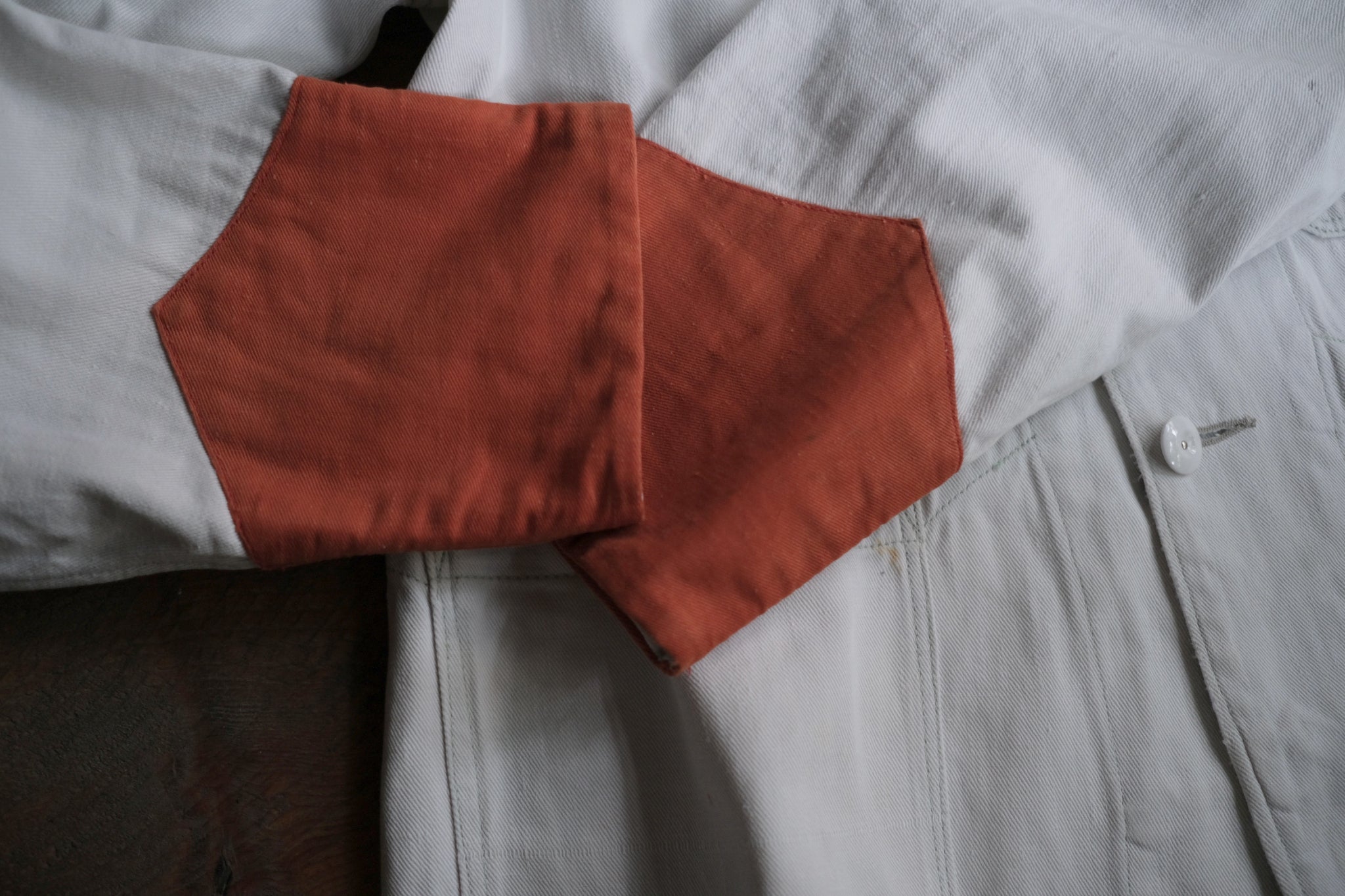 1940’s British Milkman Delivery Work Jacket / 英國牛奶外送員外套