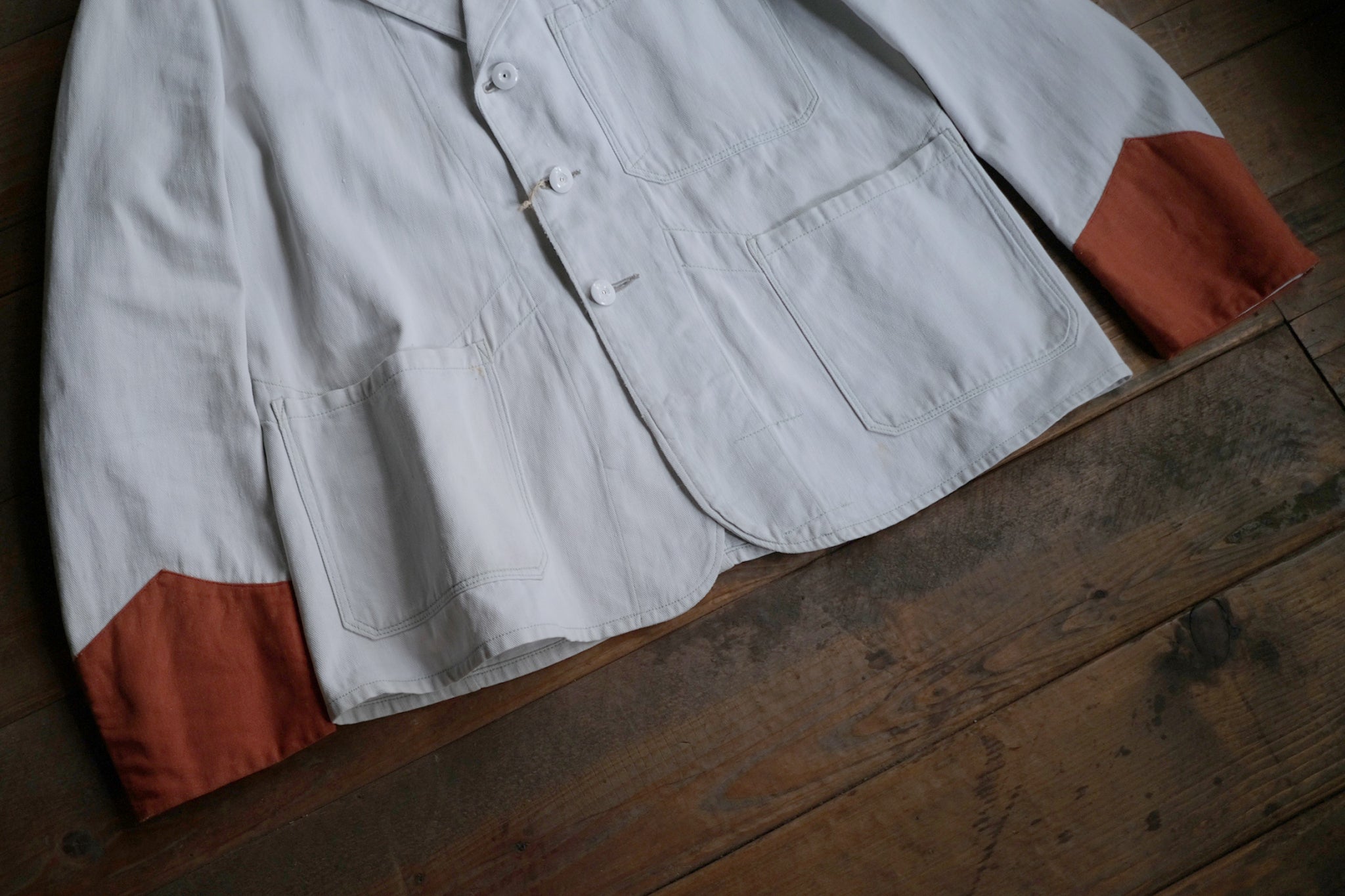 1940’s British Milkman Delivery Work Jacket / 英國牛奶外送員外套