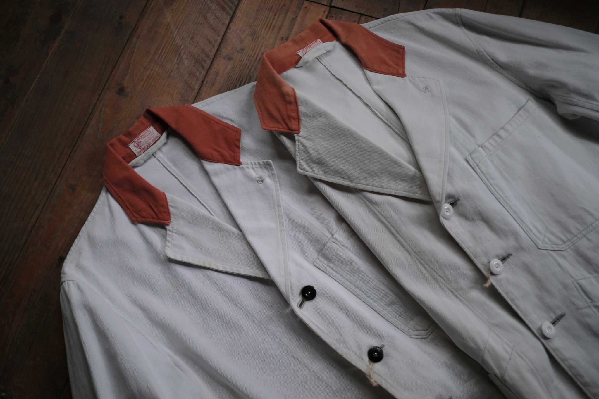 1940’s British Milkman Delivery Work Jacket / 英國牛奶外送員外套