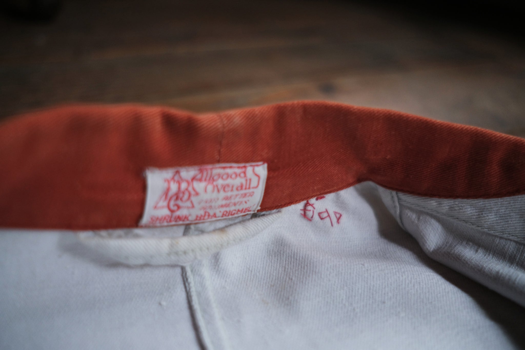 1940’s British Milkman Delivery Work Jacket / 英國牛奶外送員外套