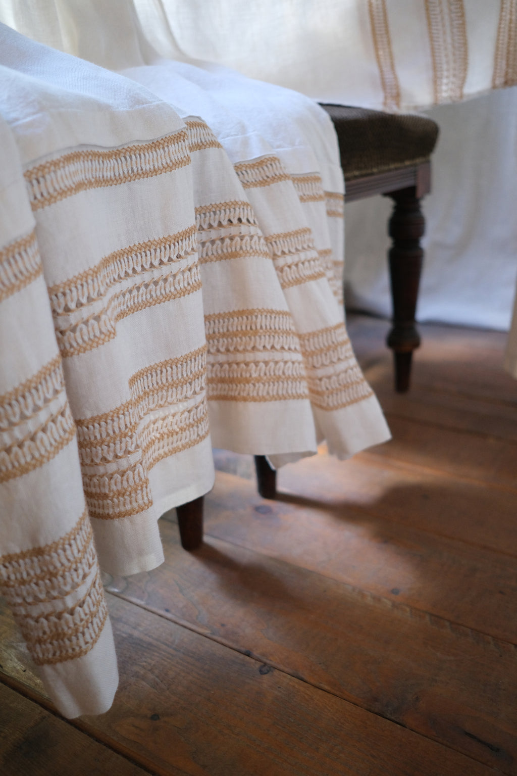 1940’s Germany Church Linen Smock / 德國教堂亞麻罩衫