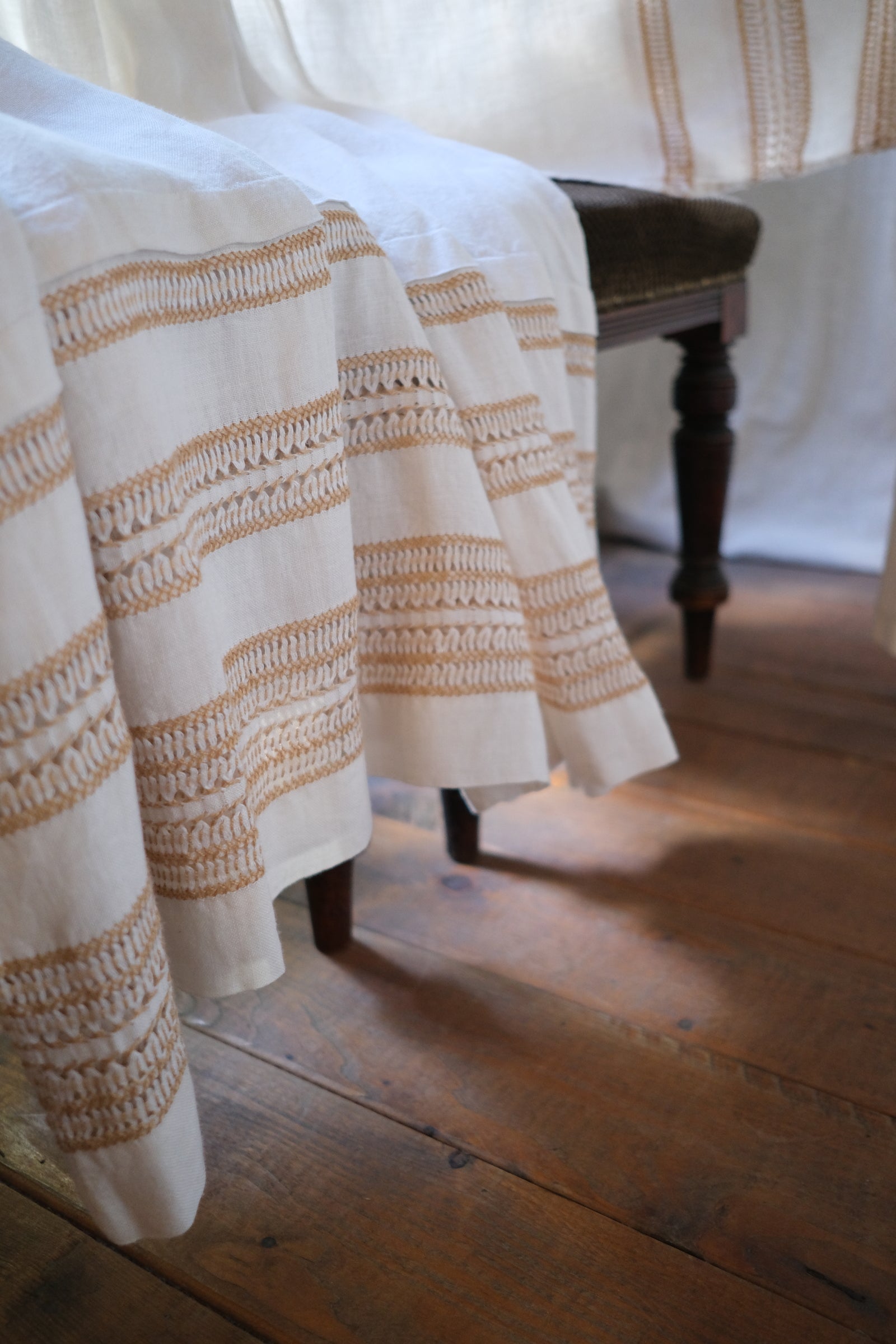 1940’s Germany Church Linen Smock / 德國教堂亞麻罩衫