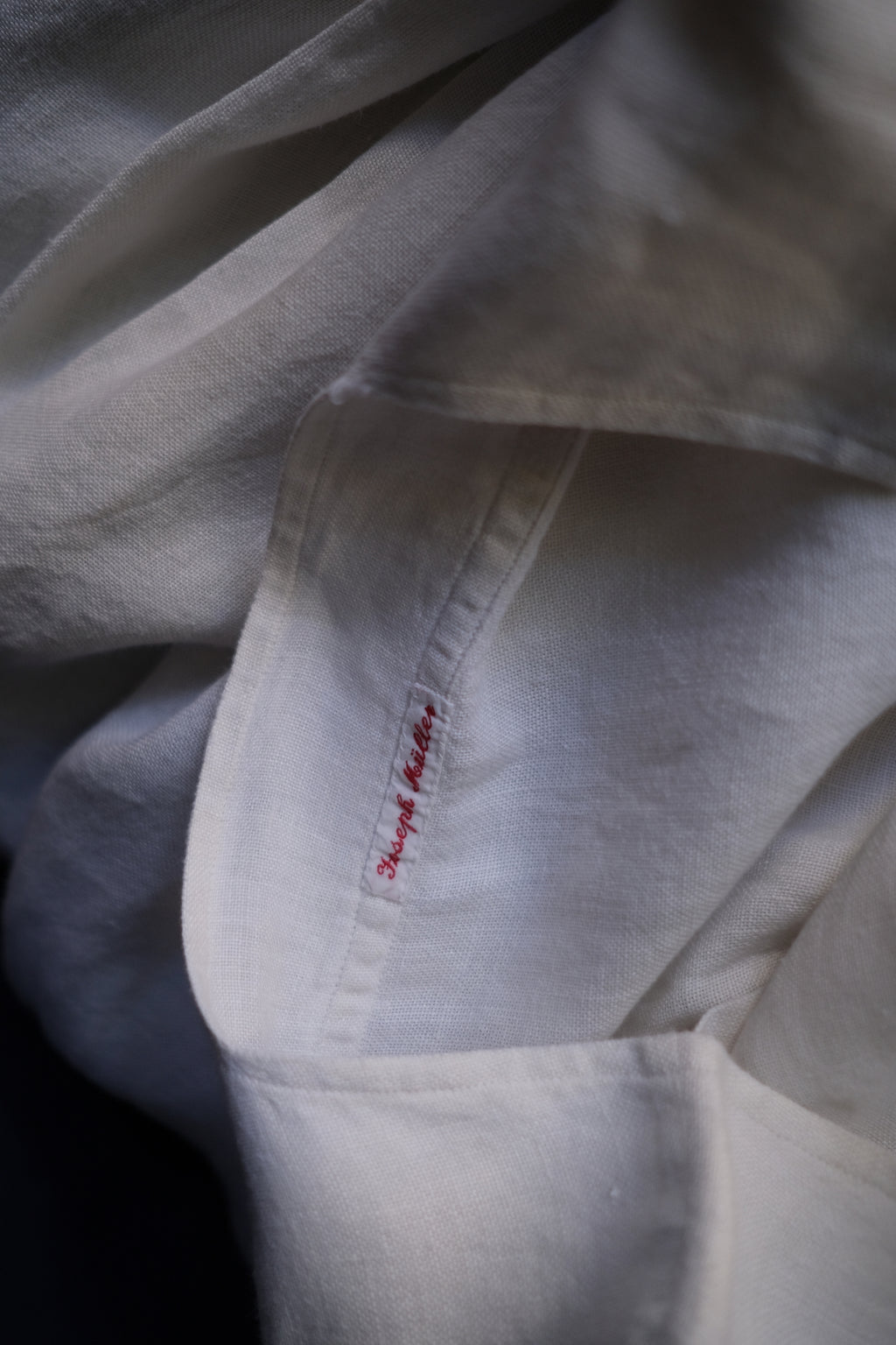 1940’s Germany Church Linen Smock / 德國教堂亞麻罩衫