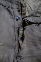 1930’s French Coutil Farmer Worker Trousers / 法國農用工作褲