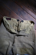 1930’s French Coutil Farmer Worker Trousers / 法國農用工作褲