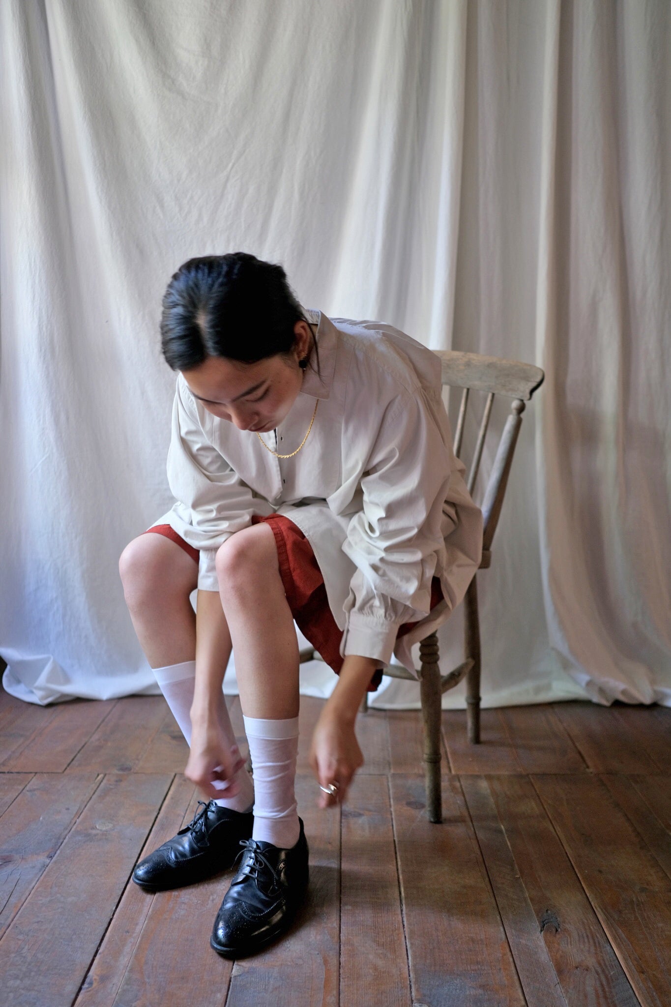 1900-1910’s French Farmer Shirt / 法國農夫麻料衫