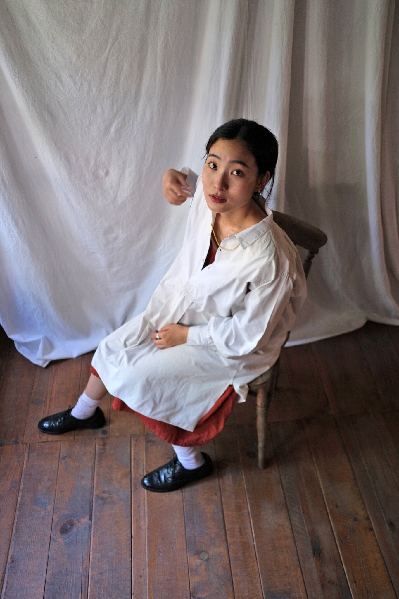 1900-1910’s French Farmer Shirt / 法國農夫麻料衫
