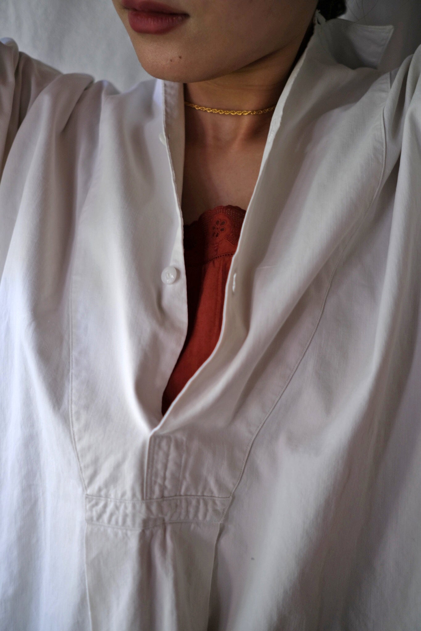 1900-1910’s French Farmer Shirt / 法國農夫麻料衫