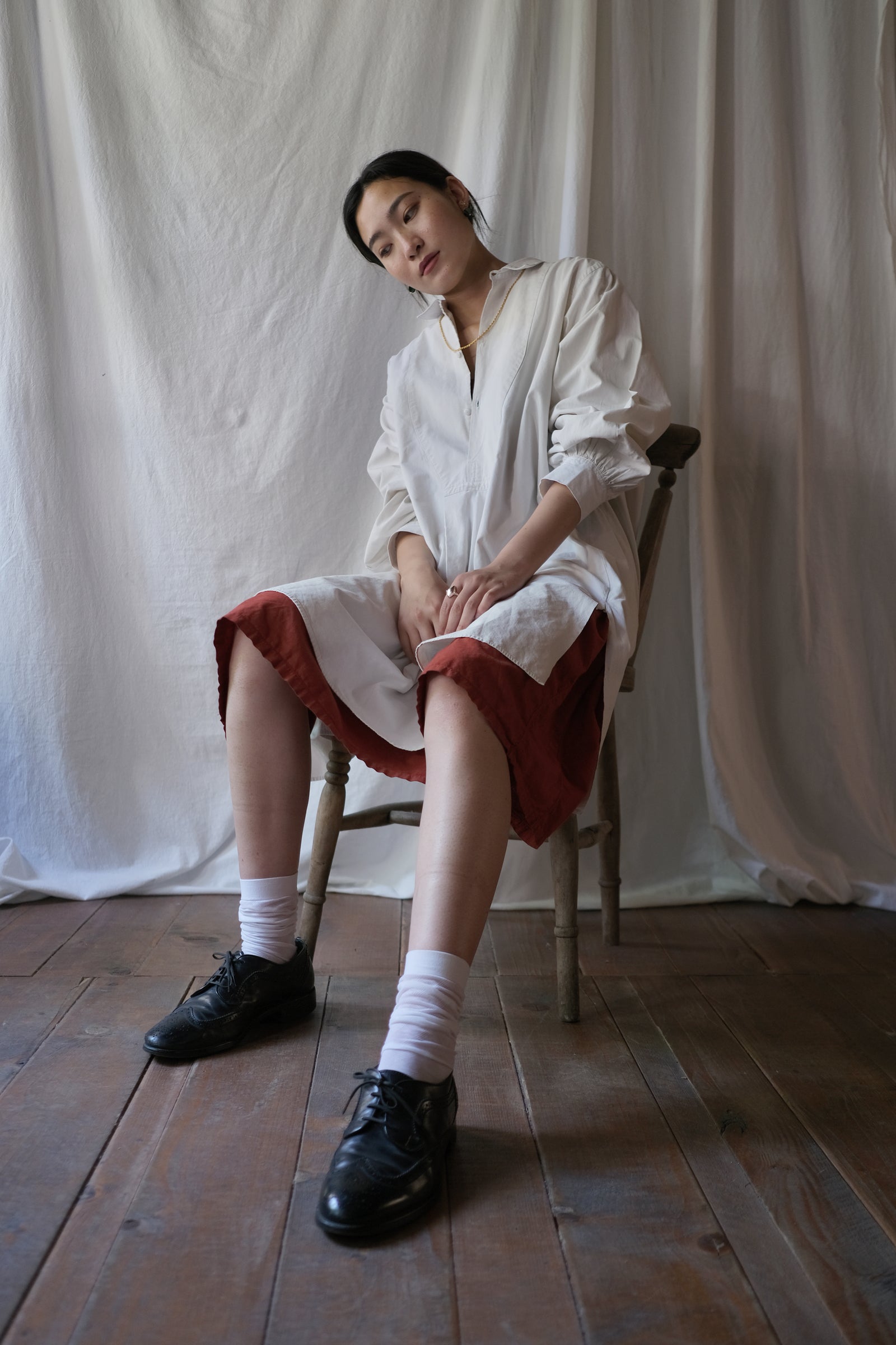 1900-1910’s French Farmer Shirt / 法國農夫麻料衫