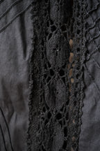 1960's Crochet Lace Flore Sleeve Dress 