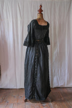 1960's Crochet Lace Flore Sleeve Dress 