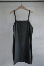 1950-60’s Europe Cotton Night Dress Over Dyed / 後染歐洲睡衣洋裝