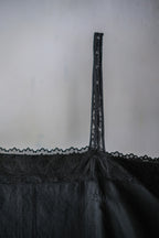 1950-60’s Europe Cotton Night Dress Over Dyed / 後染歐洲睡衣洋裝
