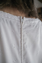 1980’s Puff Sleeve Lace Dress / 泡泡袖蕾絲連身裙