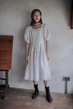 1980’s Puff Sleeve Lace Dress / 泡泡袖蕾絲連身裙