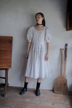 1980’s Puff Sleeve Lace Dress / 泡泡袖蕾絲連身裙