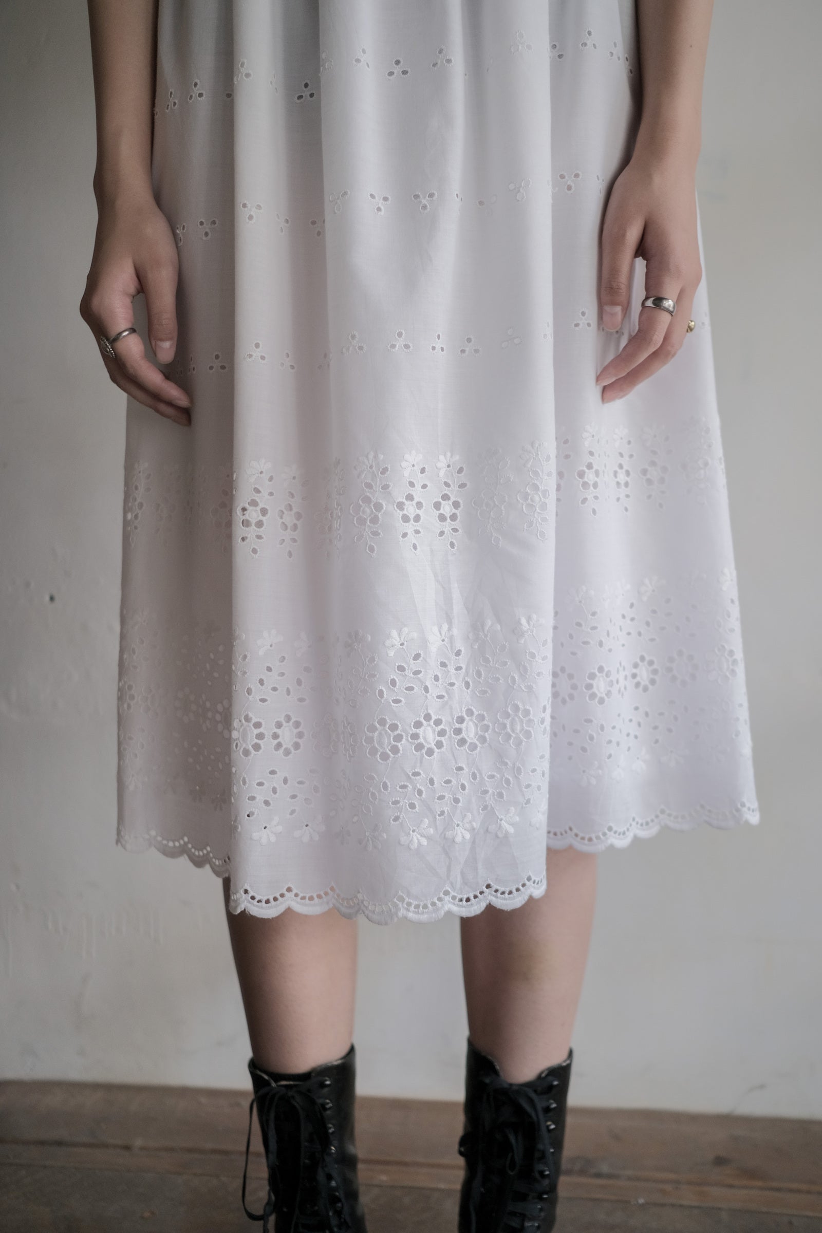 1990’s Lace Jacquard Dress  / 蕾絲緹花連身裙