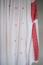 1970's Balkans Romanian Folk Gauze Blouse / Balkan Romanian Folk Gauze Blouse