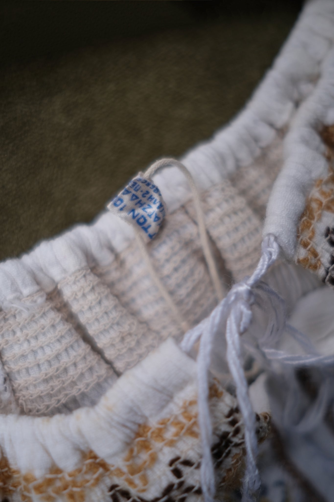 1970's Greece Folk Blouse 