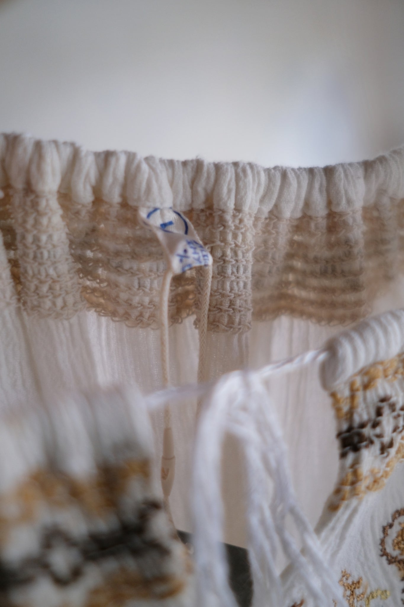 1970's Greece Folk Blouse 