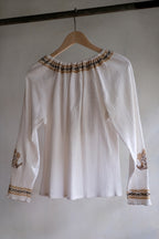 1970's Greece Folk Blouse 