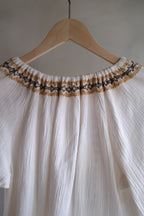 1970's Greece Folk Blouse 