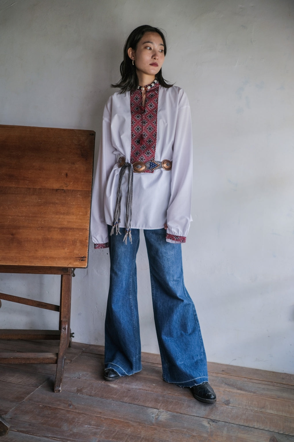 2000's Ukrainian Folk Shirt / Ukrainian Folk Shirt 